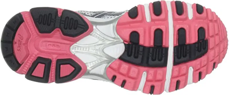 Asics Women's GEL-Pulse 4 White/Grey/Pink UK 7-6